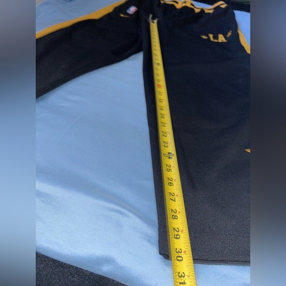 -VTG Los Angeles Lakers NIKE '57 Black Retro Rewind Warmup Pants Men's
-Size XL - Picture 6 of 6